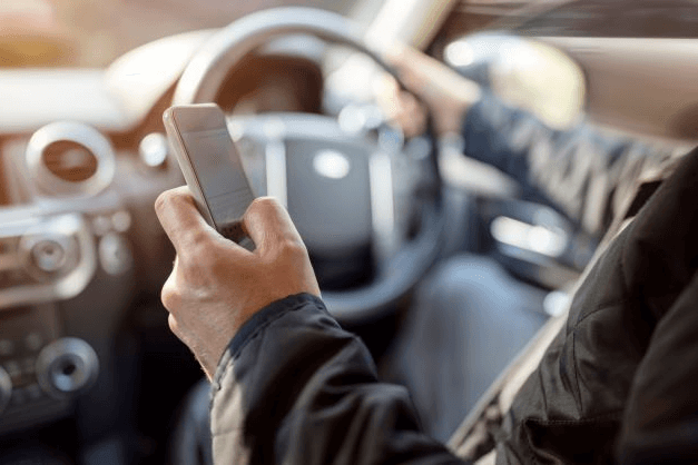 using phone while driving