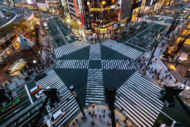 Shibuya crossing Tokyo